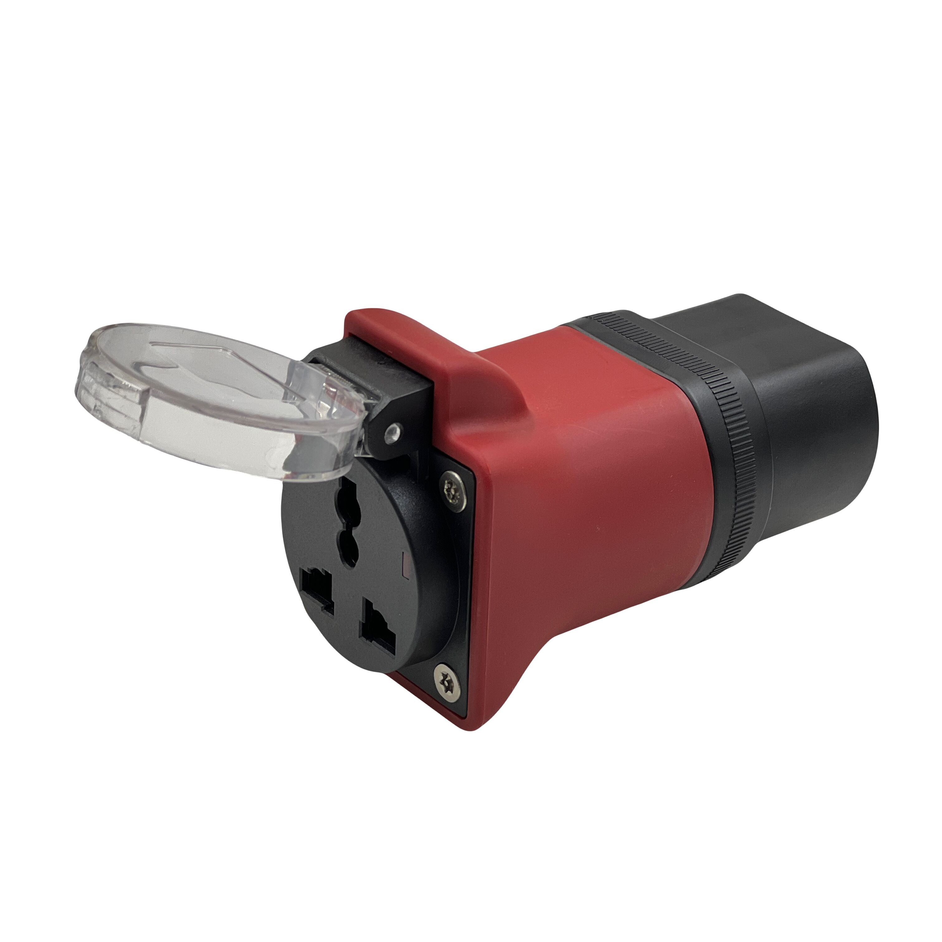 Offentlig ladingstasjon Type 2 utladningsadapter for Schuko og Universal Plug, 16 A EU-plug IEC 62196-2, Elektriske kjøretøyadapter for lading av biler, motorsykler og scootere