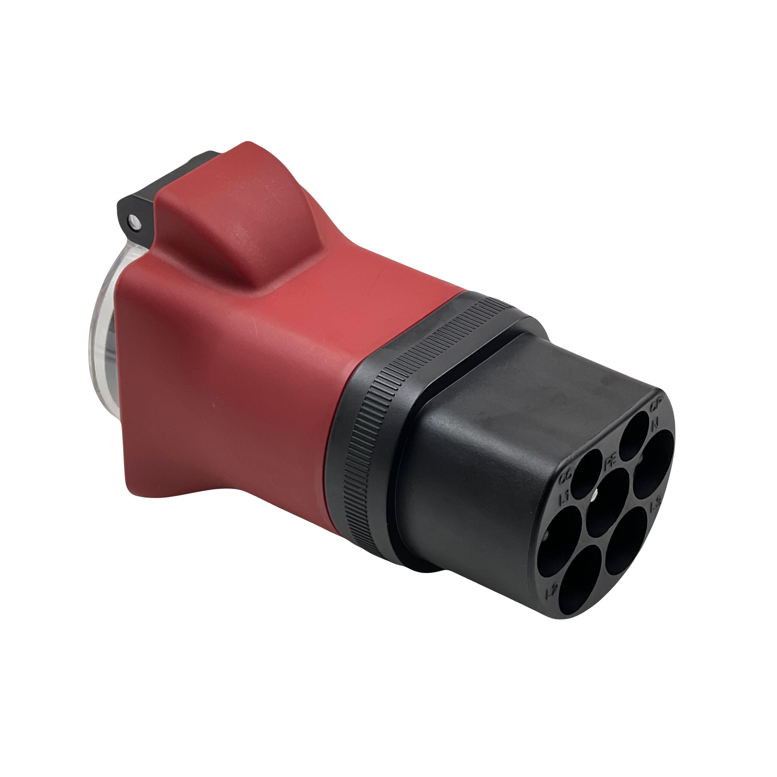 Offentlig ladingstasjon Type 2 utladningsadapter for Schuko og Universal Plug, 16 A EU-plug IEC 62196-2, Elektriske kjøretøyadapter for lading av biler, motorsykler og scootere